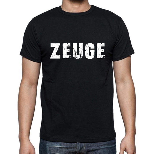 Zeuge Mens Short Sleeve Round Neck T-Shirt - Casual