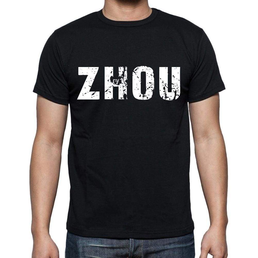 Zhou Mens Short Sleeve Round Neck T-Shirt 00016 - Casual